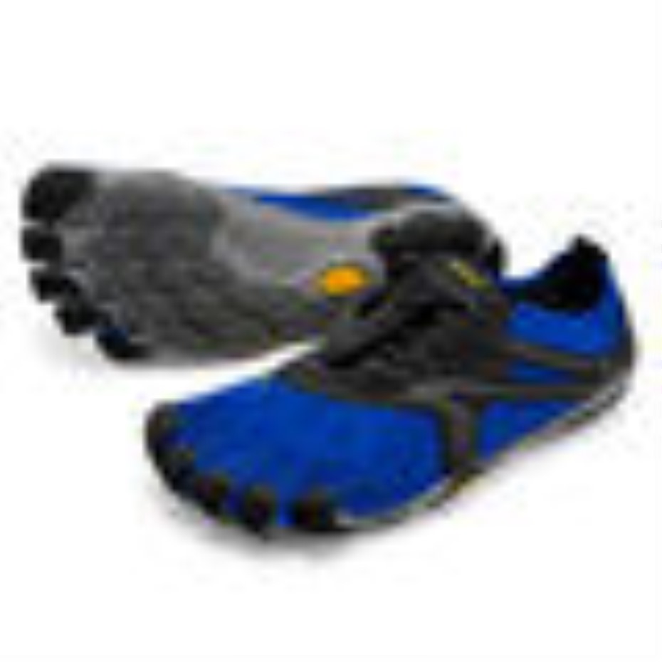 Mavi-siyah Vibram V-run Erkek